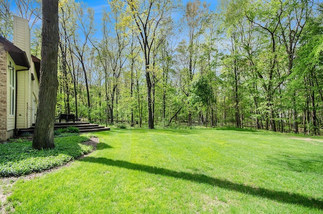 8461 Webster Hills Rd, Dexter, MI 48130 - view of grassy yard