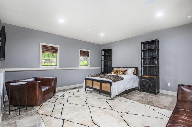4850 Catamount Trl NE, Ada, MI 49301 - bedroom featuring baseboards and recessed lighting