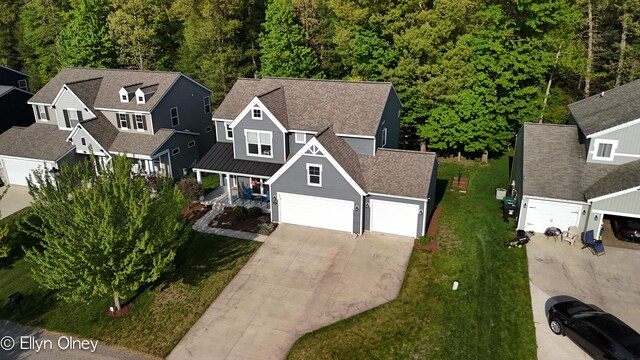 16894 Arbor Way Dr, Nunica, MI 49448 - drone / aerial view of a forest