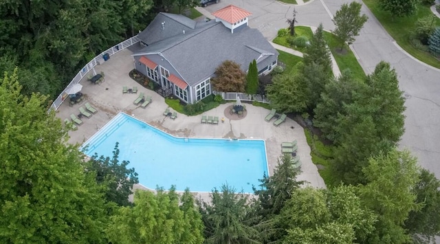 16894 Arbor Way Dr, Nunica, MI 49448 - view of subject property featuring a pool area