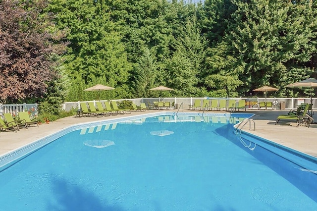 16894 Arbor Way Dr, Nunica, MI 49448 - community pool featuring fence and a patio
