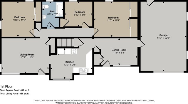 floor plan / room layout