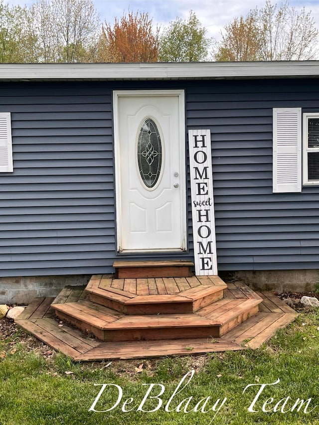 6061 Cutler Rd, Lakeview, MI 48850 - view of entrance to property