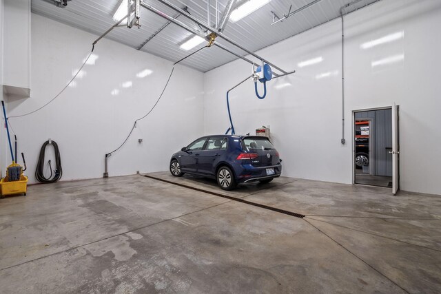 4624 Parman Rd, Stockbridge, MI 49285 - view of garage