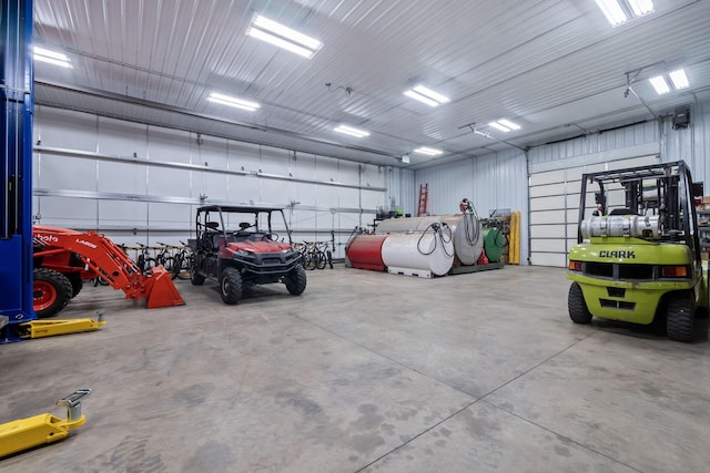 4624 Parman Rd, Stockbridge, MI 49285 - view of garage