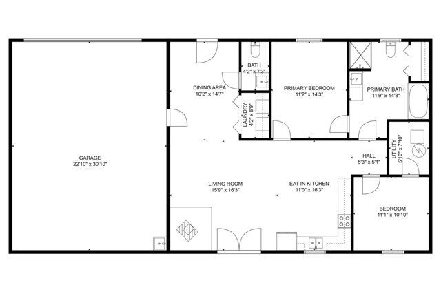 4624 Parman Rd, Stockbridge, MI 49285 - room layout