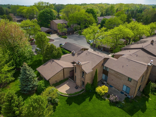 843 Greenhills Dr, Ann Arbor, MI 48105 - aerial view of residential area