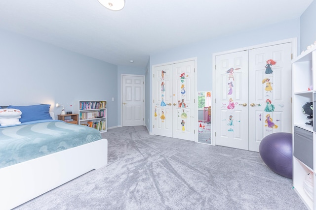1218 Waterways Dr, Ann Arbor, MI 48108 - carpeted bedroom with two closets