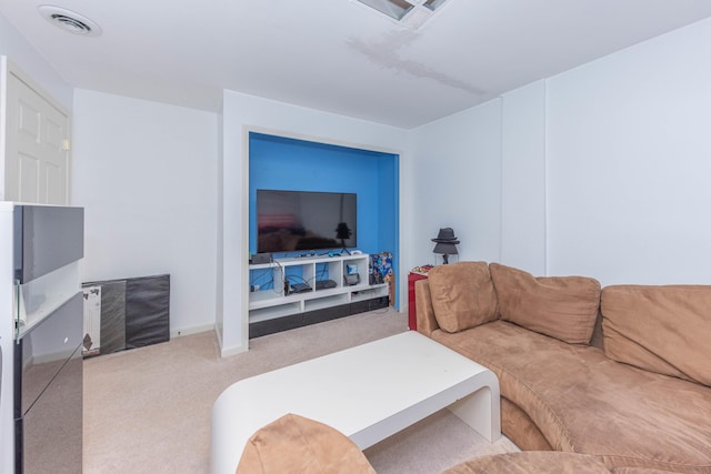 1218 Waterways Dr, Ann Arbor, MI 48108 - carpeted living area with baseboards