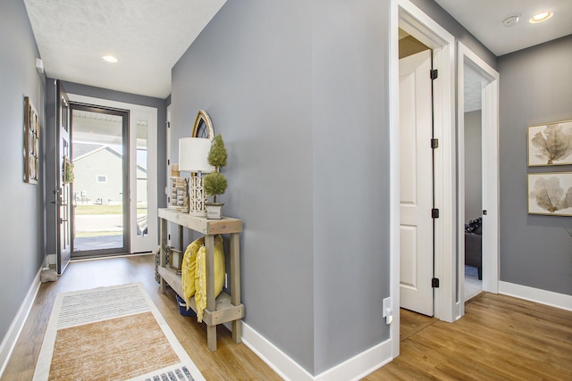 821 Janelle Ct, Portage, MI 49024 - entrance foyer with light wood-type flooring and baseboards
