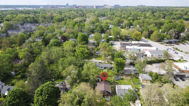 1435 Harpst St, Ann Arbor, MI 48104 - aerial view of property's location