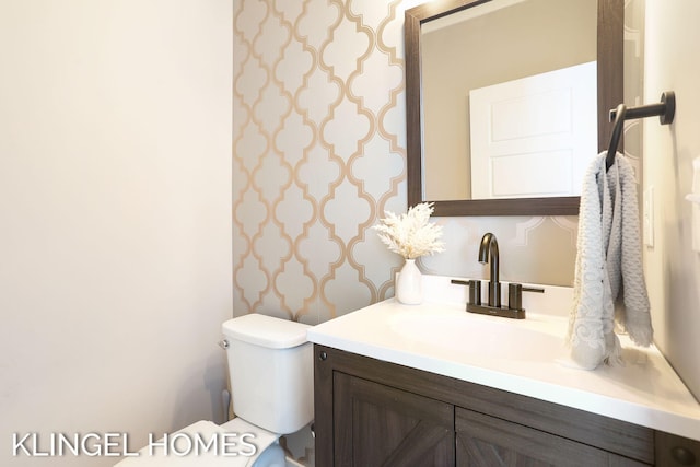 9235 Bigleaf Dr, West Olive, MI 49460 - half bath with toilet and vanity