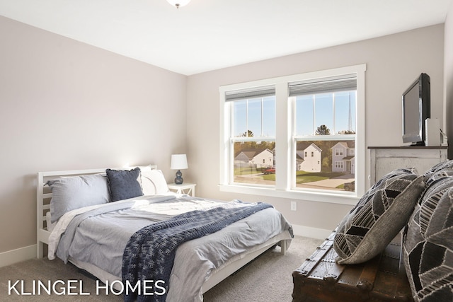 9235 Bigleaf Dr, West Olive, MI 49460 - bedroom with carpet flooring and baseboards
