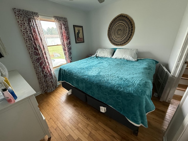 22011 Springer, Vicksburg, MI 49097 - bedroom featuring hardwood / wood-style floors