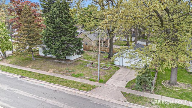aerial overview of property's location