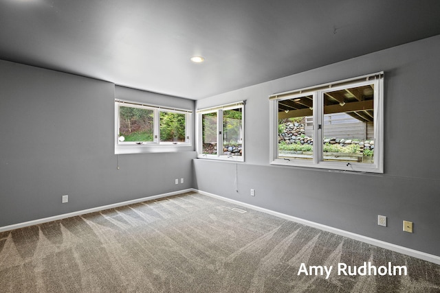 1995 W Glen Ct, Norton Shores, MI 49441 - carpeted empty room with baseboards and recessed lighting