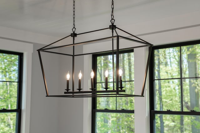 8182 Country Rail Dr SW, Byron Center, MI 49315 - detailed view of a chandelier