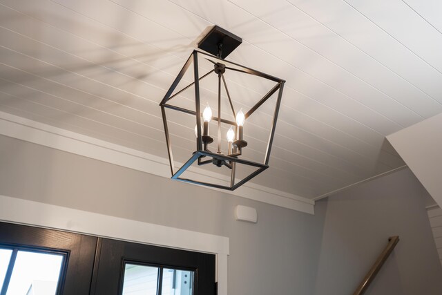 8182 Country Rail Dr SW, Byron Center, MI 49315 - detailed view of a chandelier
