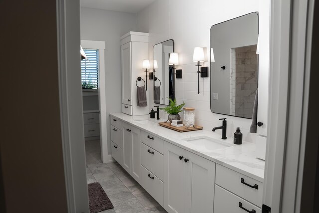 8182 Country Rail Dr SW, Byron Center, MI 49315 - bathroom featuring double vanity