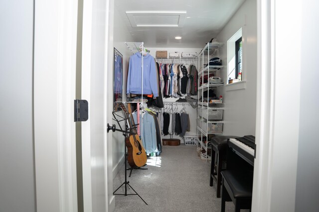 8182 Country Rail Dr SW, Byron Center, MI 49315 - spacious closet featuring attic access