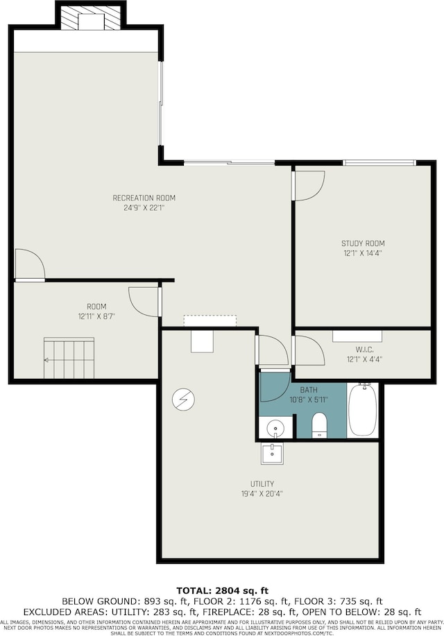 1 Northwick Ct, Ann Arbor, MI 48105 - room layout