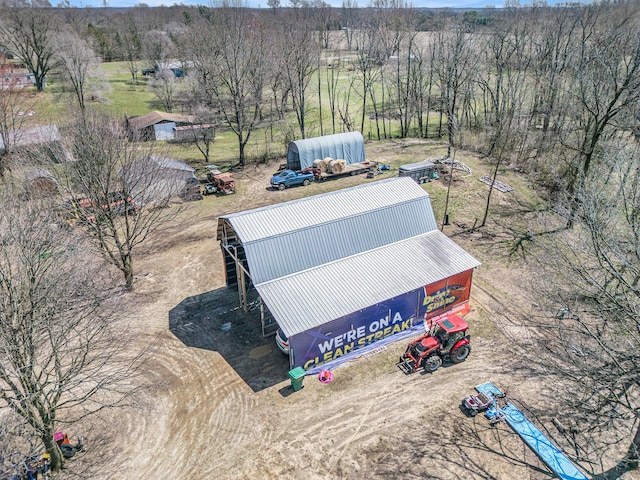 2640 Terminal St, Niles, MI 49120 - drone / aerial view