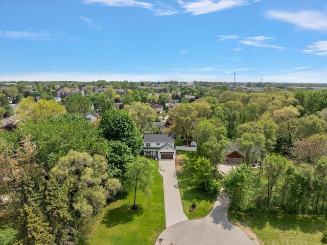 aerial view