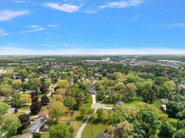 aerial view