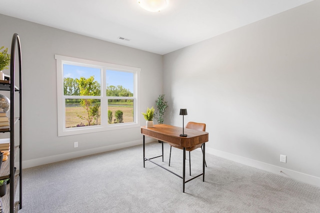 9156 Perry Ct Lot C, Lot C, Zeeland, MI 49464 - office area featuring carpet flooring and baseboards