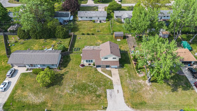1433 Kingman Dr, Saint Joseph, MI 49085 - aerial view of property's location with nearby suburban area