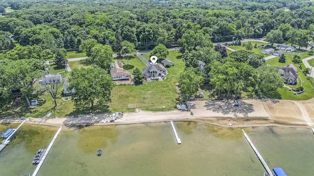 1256 Barron Lake Rd, Niles, MI 49120 - view of property location with a large body of water