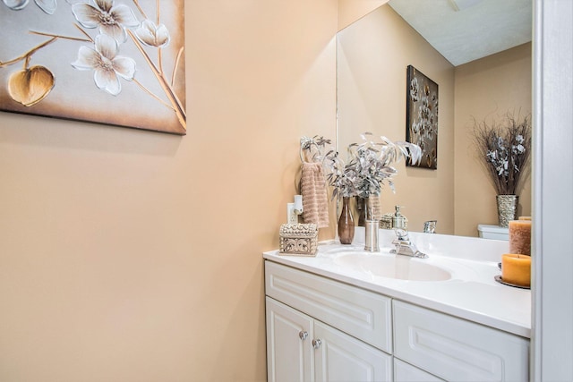1256 Barron Lake Rd, Niles, MI 49120 - half bath featuring vanity and toilet