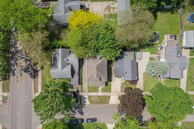 604 Edgewood St, Jackson, MI 49202 - aerial view of residential area