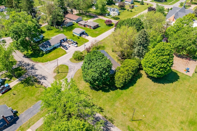 520 N W St, Coloma, MI 49038 - aerial view of residential area