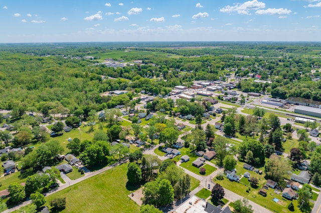 520 N W St, Coloma, MI 49038 - drone / aerial view of a heavily wooded area