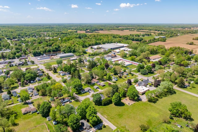 520 N W St, Coloma, MI 49038 - aerial view of a heavily wooded area