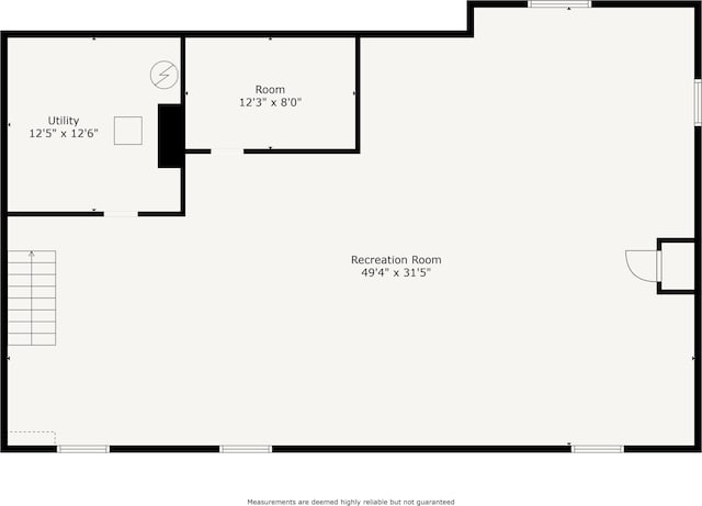520 N W St, Coloma, MI 49038 - floor plan / room layout