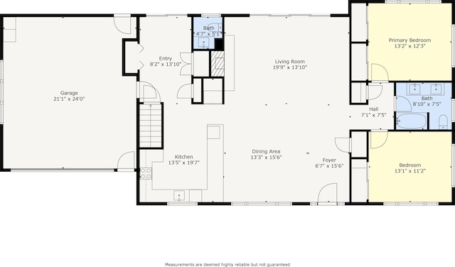 520 N W St, Coloma, MI 49038 - home floor plan