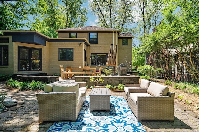 1711 Morton Ave, Ann Arbor, MI 48104 - view of patio / terrace with an outdoor hangout area