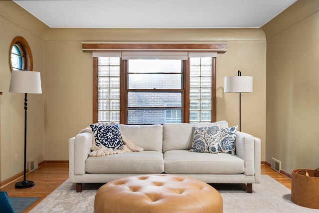 1711 Morton Ave, Ann Arbor, MI 48104 - living room with light wood-style flooring