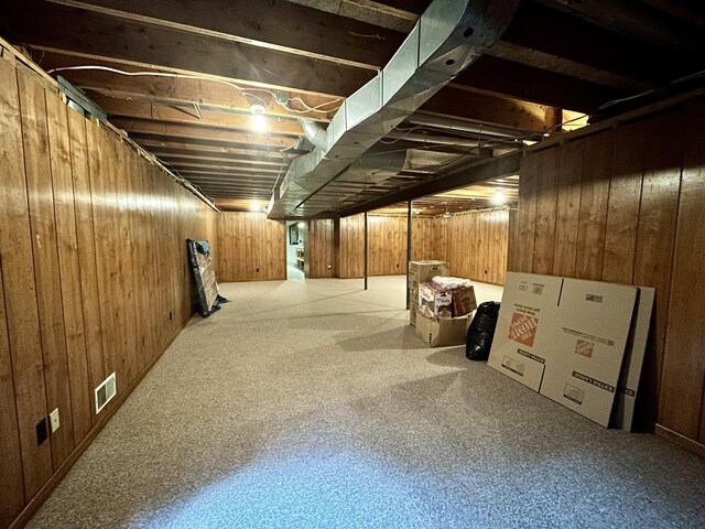 5335 Heathrow Ave, Kalamazoo, MI 49009 - finished basement with wood walls