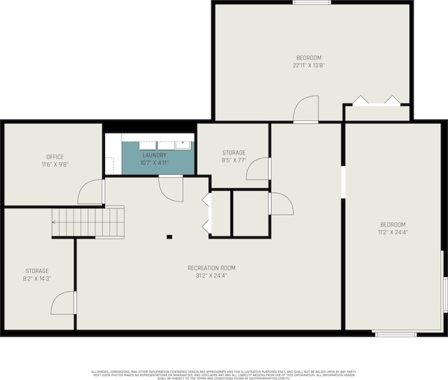 9490 N 12th St, Kalamazoo, MI 49009 - floor plan / room layout