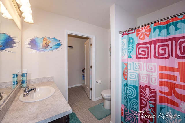 4240 Butternut Dr, Wayland, MI 49348 - bathroom featuring french doors, vanity, and a shower with shower curtain