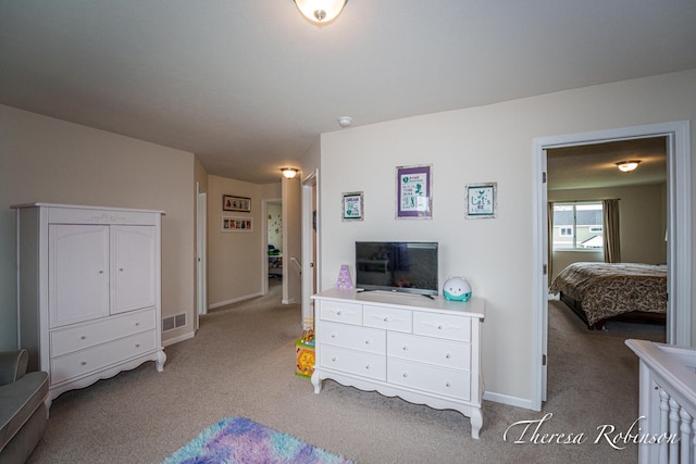 4240 Butternut Dr, Wayland, MI 49348 - bedroom with light colored carpet and baseboards
