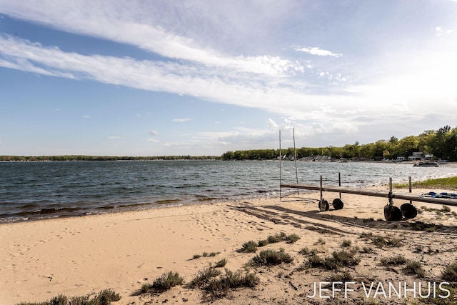 6789 W 76th St, Baldwin, MI 49304 - water view with local beach