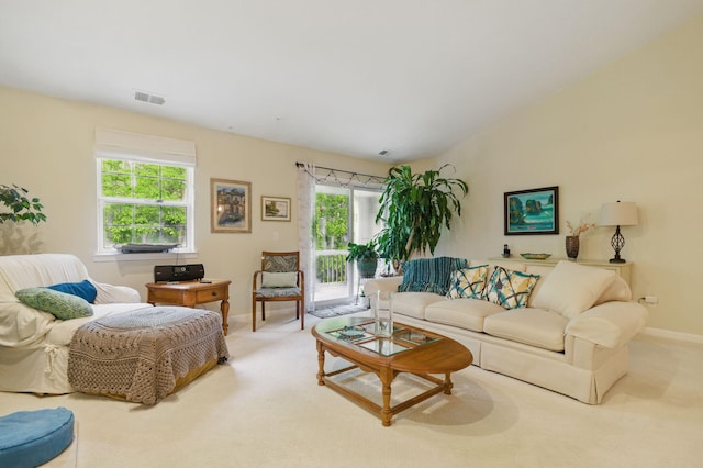 9285 Nature View Ln, Ypsilanti, MI 48197 - carpeted living area featuring baseboards