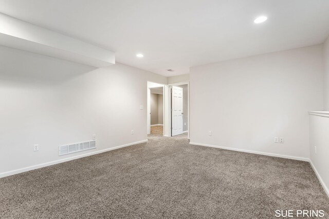 3107 Rain Tree Ct Unit 36, Hudsonville, MI 49426 - carpeted spare room with recessed lighting and baseboards