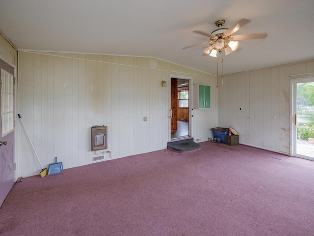12391 Sunset Dr, Plainwell, MI 49080 - unfurnished room featuring a ceiling fan and carpet
