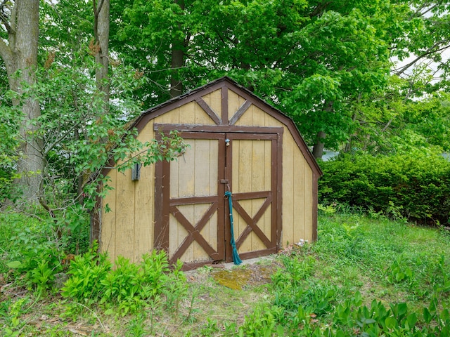 12391 Sunset Dr, Plainwell, MI 49080 - view of shed