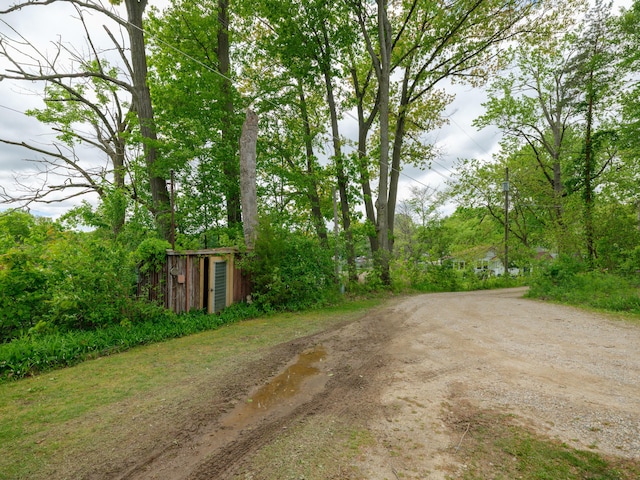12391 Sunset Dr, Plainwell, MI 49080 - view of dirt / gravel road